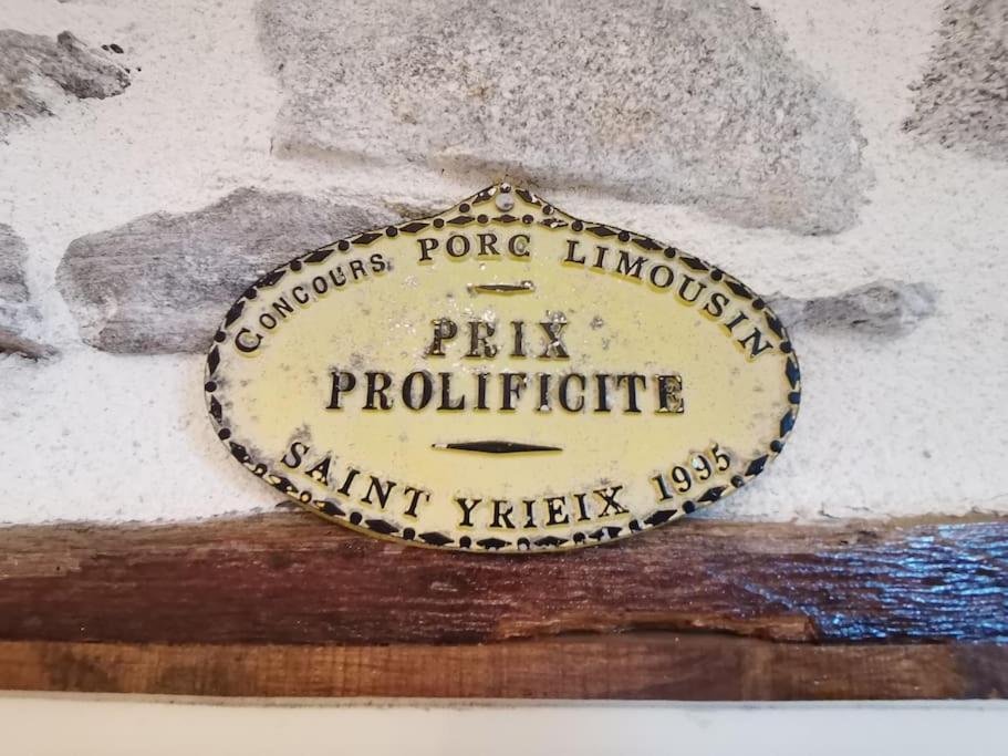 La Petite Porcherie Ladignac-le-Long Eksteriør bilde